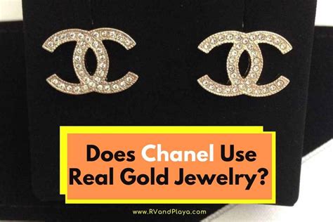 is chanel real gold|Chanel jewelry 18k gold.